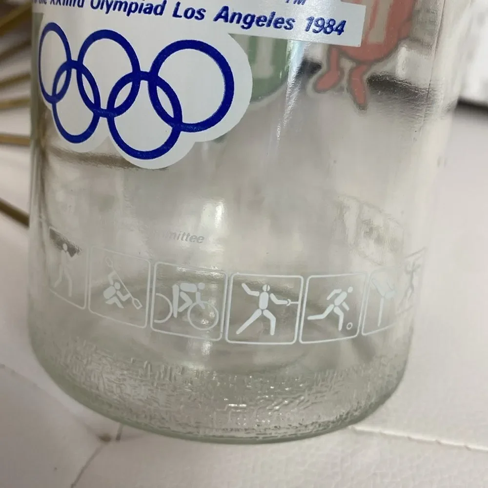 Vintage 1984 M&M’s Olympics Glass Jar